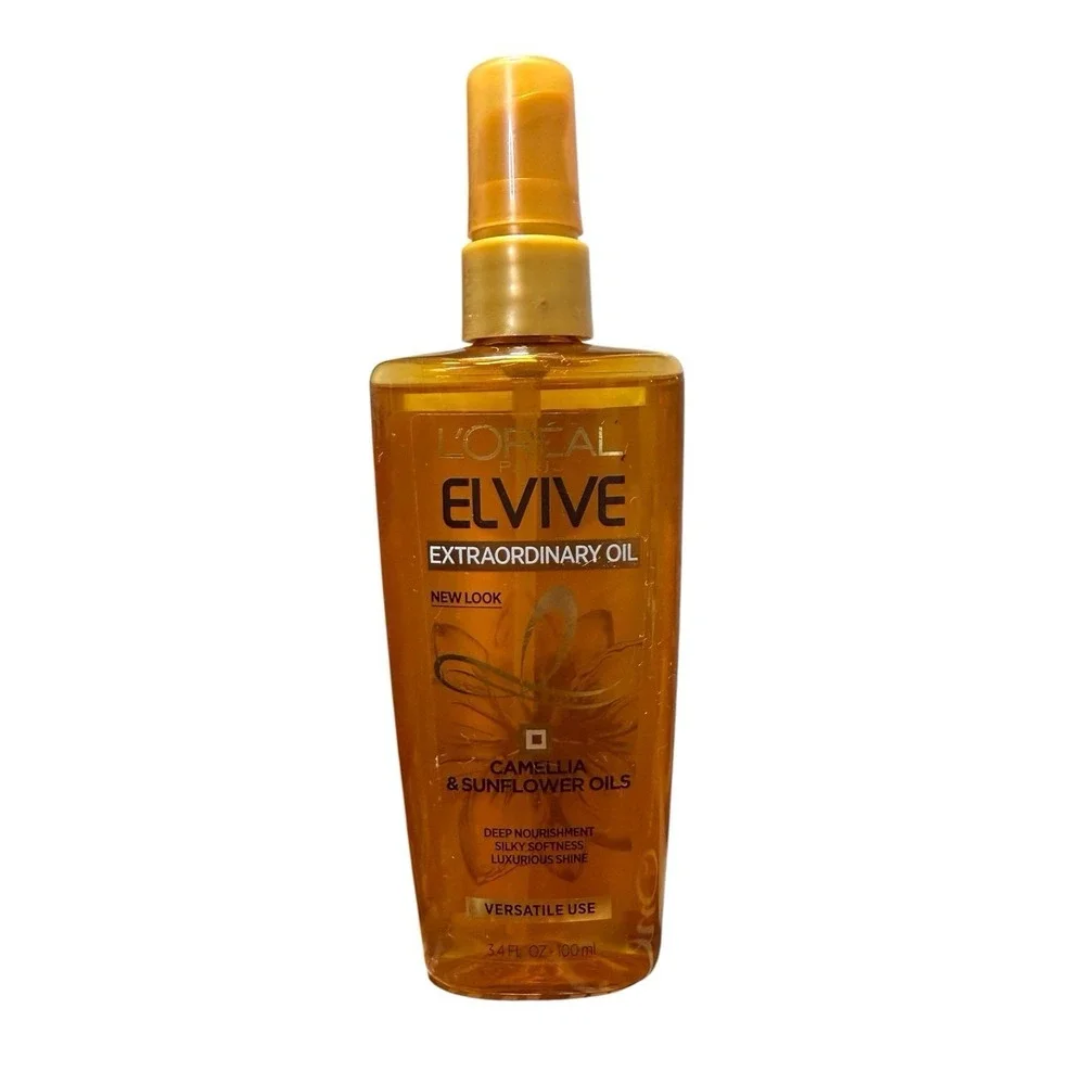 Loreal Elvive Extraordinary Oil Camellia & Sunflower Oils Hair Spray Serum 3.4oz